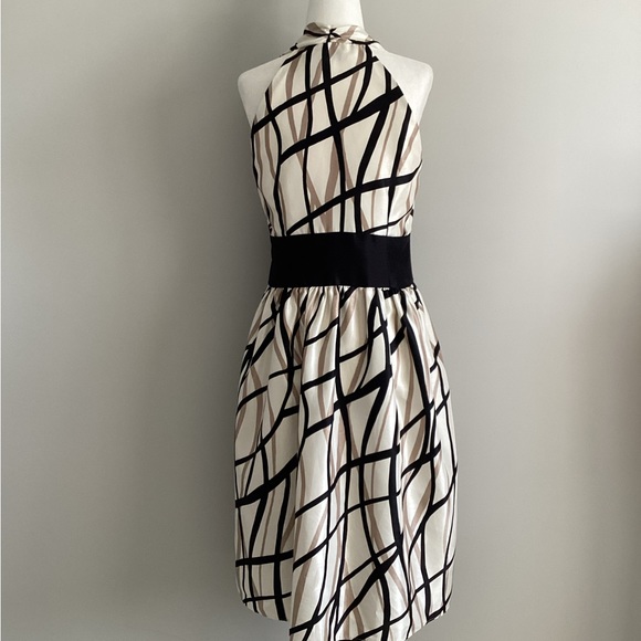 Evan-Picone Sleeveless Halter-Style Dress, Size 6 - Picture 2 of 7